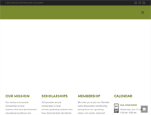 Tablet Screenshot of glendalelatinoassociation.com